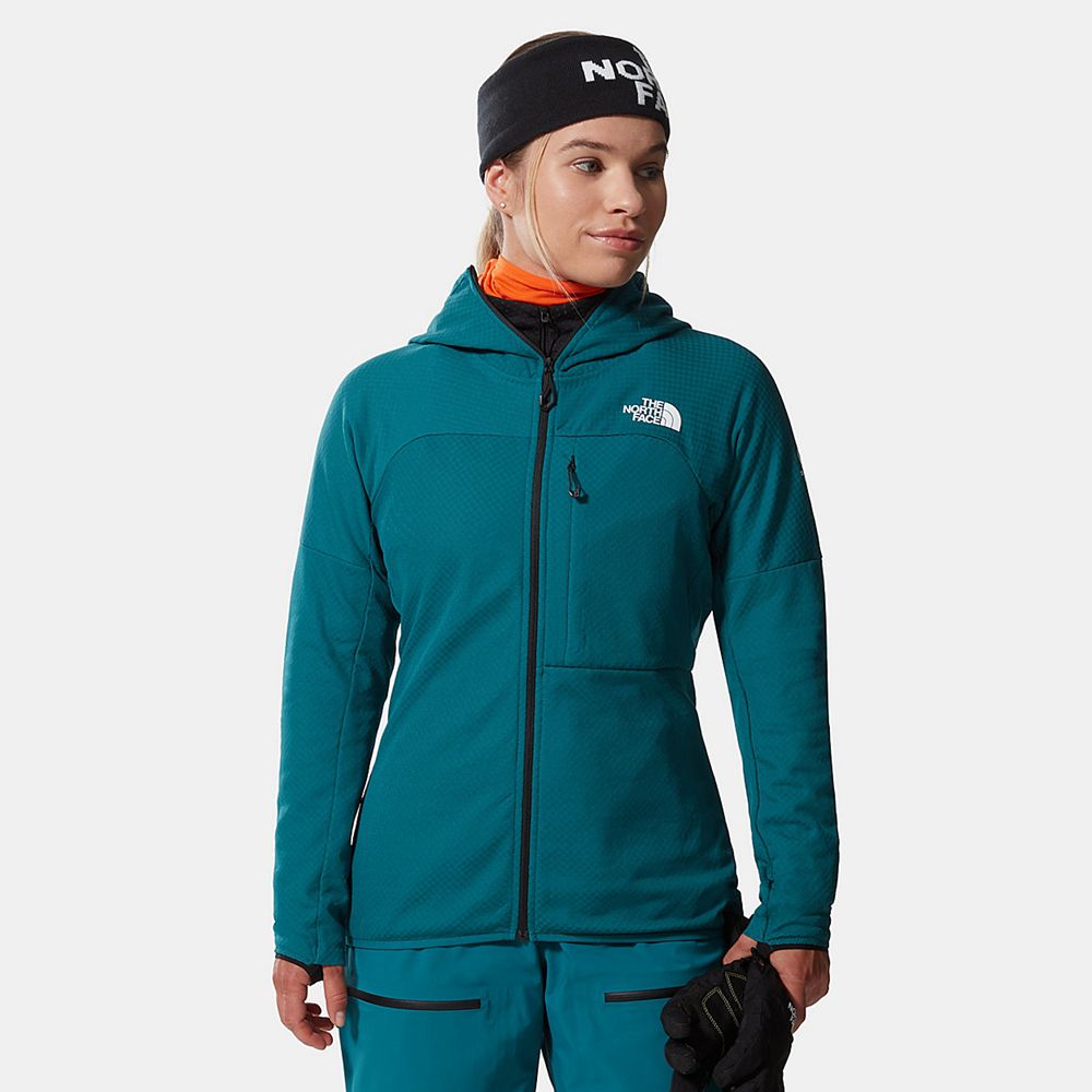 The North Face Insulated Jacket Womens Australia - The North Face Summit L2 Futurelight™ Blue Mounta